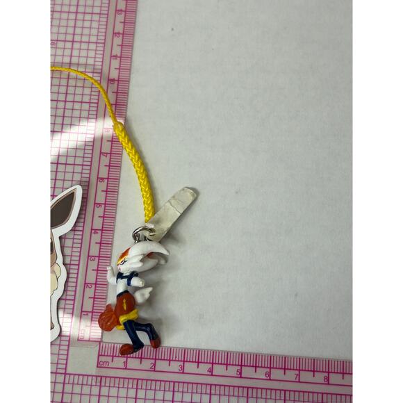 Pokemon Cinderace T-ARTS TOMY pendant keychain Figure charm - Picture 1 of 8